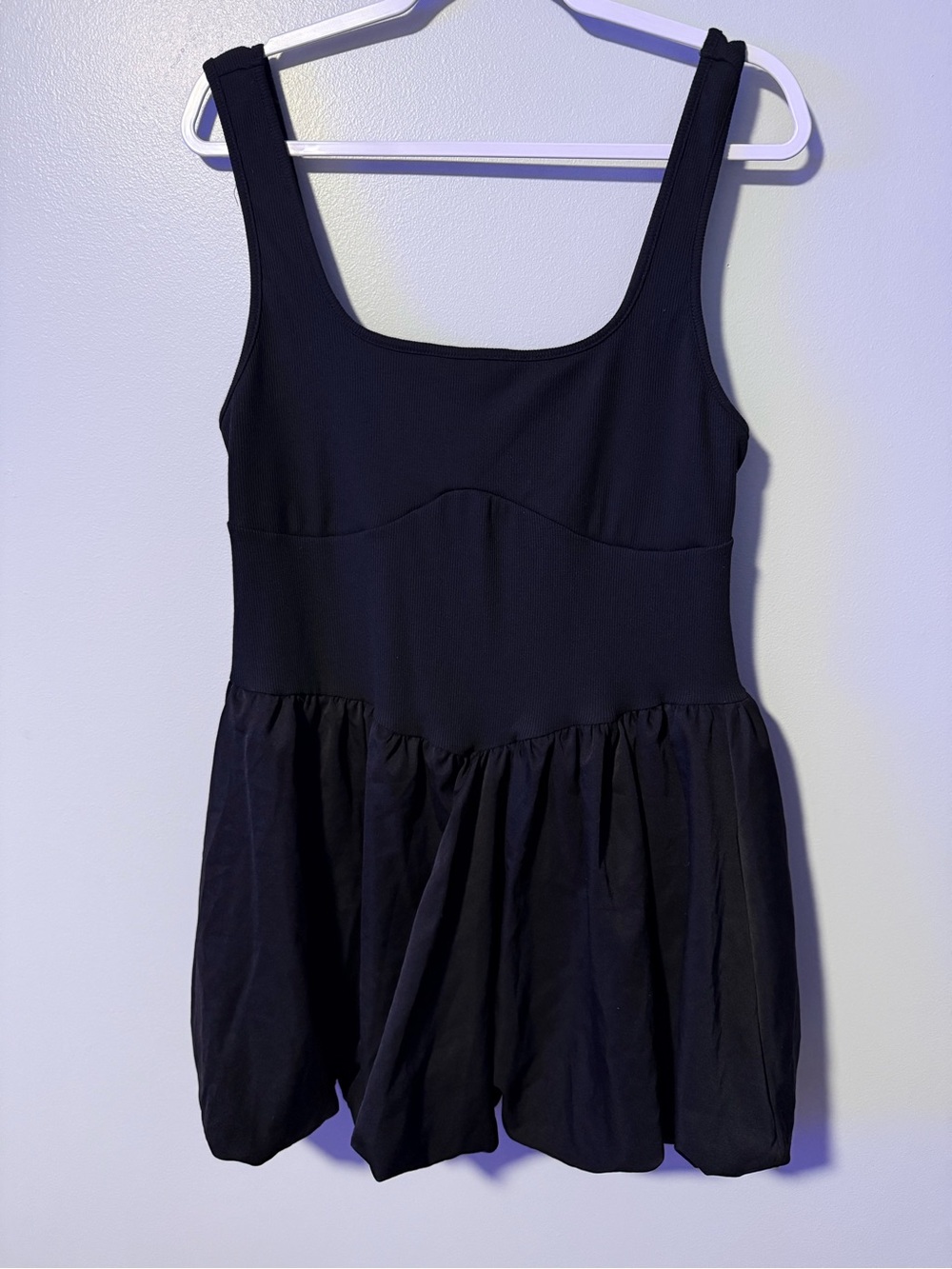 SHEIN Black Curvy 2XL Ruffled Dress